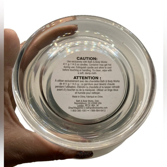 BATH & BODY WORKS Christmas Bears Globe Three-Wick Candle Holder RETIRED NWT - Picture 4 of 4